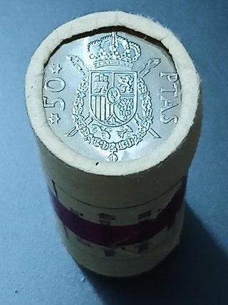 Cartucho Oficial F.N.M.T - 50 Pesetas 1975 (19-76)