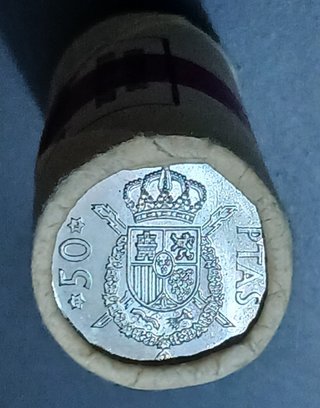 Cartucho Oficial F.N.M.T - 50 Pesetas 1975 (19-76)