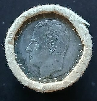 Cartucho Oficial F.N.M.T - 50 Pesetas 1975 (19-76)