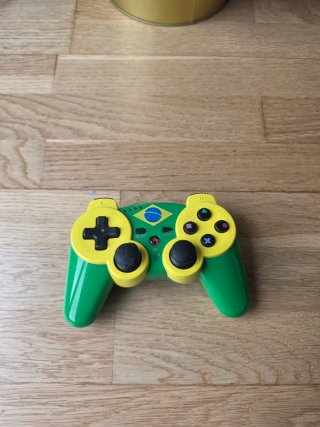 Mando PS3 Personalizado Bandera Brasil