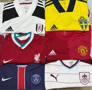 Lote Camisetas de Futbol