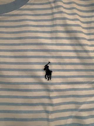 Camiseta Polo Ralph Lauren Rayas Azul/Blanco