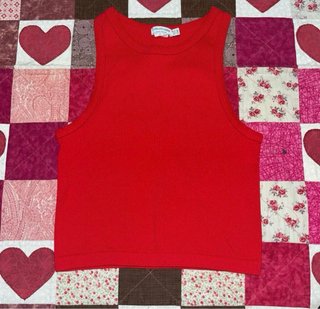 Top tirantes rojo