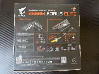 B550M AORUS ELITE rev 1.3 AM4 mATX PCIe 4.0