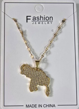 Collar Mapa Venezuela Fashion Jewelry