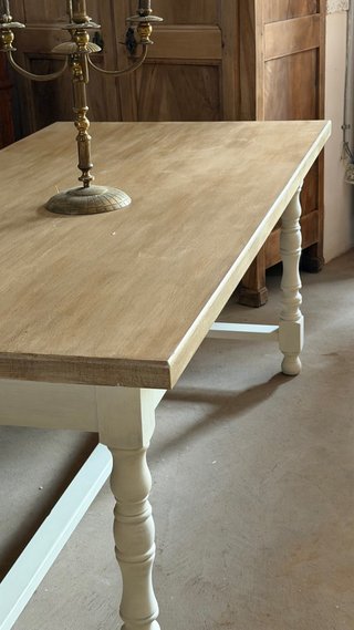 Mesa restaurada estilo farmhouse restaurada
