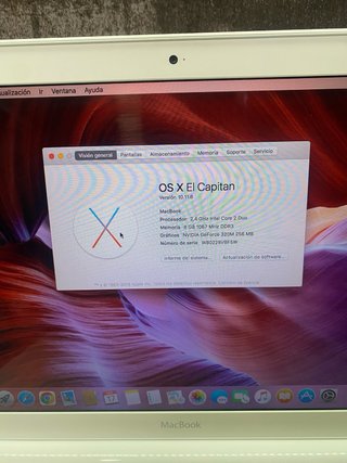 MacBook Apple 8GB RAM 500GB