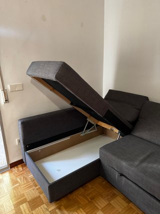 Sofá cama IKEA Friheten gris,