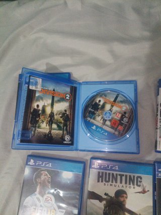 Lote 6 Juegos PS4: FIFA 18, WWE 2K17, Gran Turismo