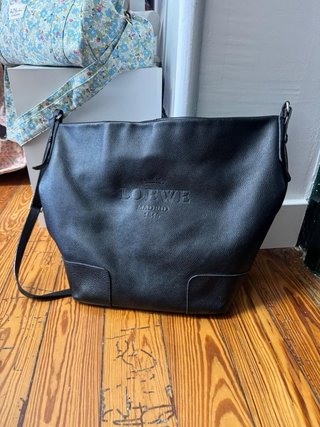 Bolso Loewe vintage negro