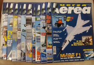 Lote Revistas Fuerza Aerea