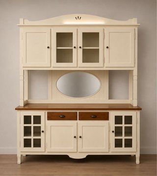 Aparador Alacena Provenzal Madera Beige
