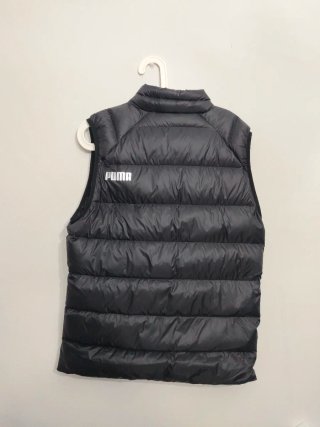Chaleco plumífero Puma negro
