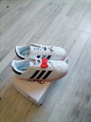 Adidas Hello Kitty Zapatillas Blancas Rosas