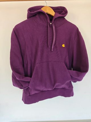 Sudadera Carhartt American Script Huckleberry