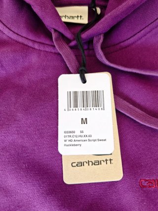 Sudadera Carhartt American Script Huckleberry