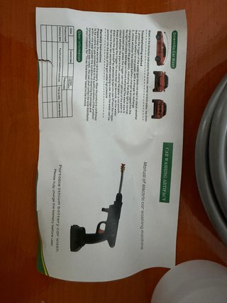 Hidrolimpiadora Inalámbrica 21V