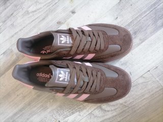 Adidas Samba Mujer Marrón y Rosa