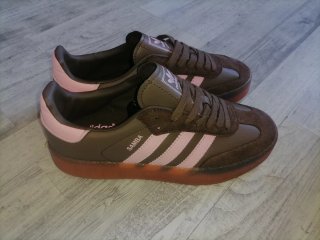 Adidas Samba Mujer Marrón y Rosa