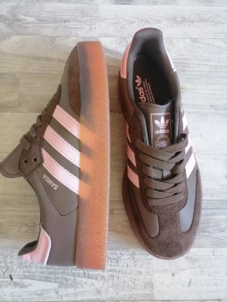 Adidas Samba Mujer Marrón y Rosa