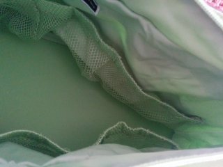 Bolso de maternidad verde