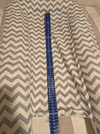 Reductor cuna bebé zigzag gris