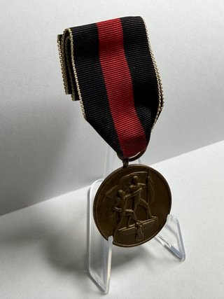 Medalla Anexión Sudetes octubre de 1938
