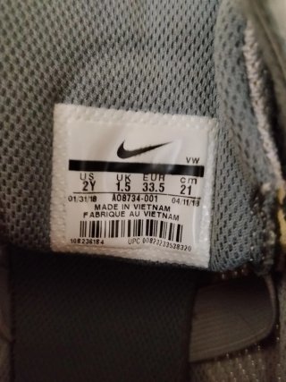 Zapatillas Nike Talla 33.5