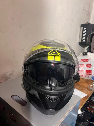 Casco Modular Acerbis Negro/Amarillo