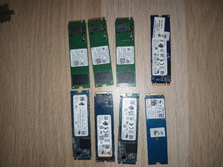Lote de NVMe 256GB