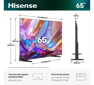 Televisor Hisense 65 4K