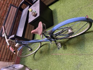 Bicicleta Pashley Azul Vintage