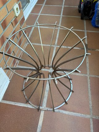 Mesa de mármol natural años 70