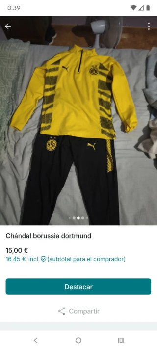 Chándal Borussia Dortmund Puma