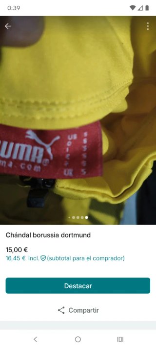 Chándal Borussia Dortmund Puma