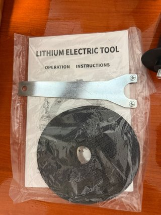 Amoladora Angular Eléctrica Lithium
