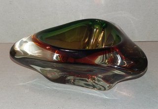 Portacenere / Svuota Tasche Vetro Sommerso