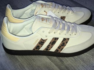Zapatillas Adidas Samba Mujer Beige/Multicolor