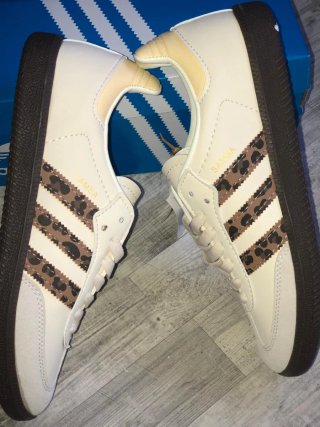 Zapatillas Adidas Samba Mujer Beige/Multicolor