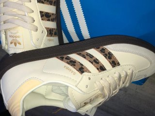 Zapatillas Adidas Samba Mujer Beige/Multicolor