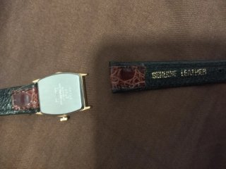 Reloj Duward Dorado y Marrón