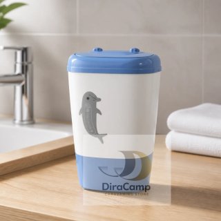 Mini lavadora portátil semi automática camping