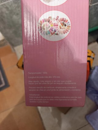 Secador de Uñas con Lámpara UV ICA-HOME