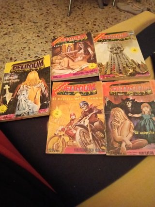 5 novelas delírium vintage