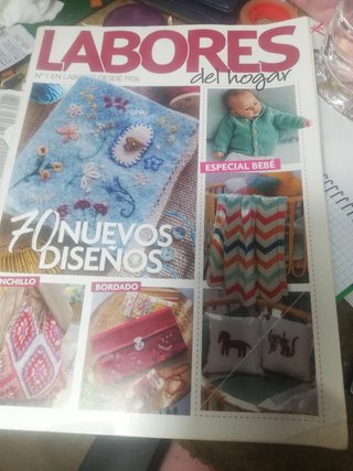 4 revistas moda con patrones sin usar