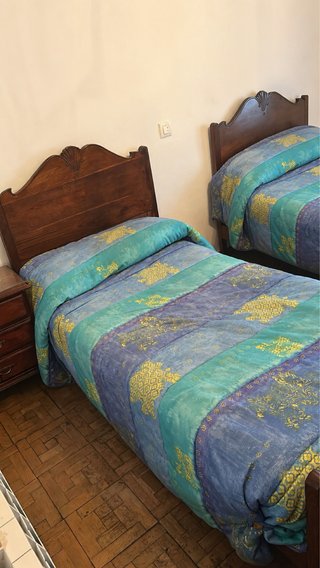 Cabeceros madera cama 90cm (2 unidades)