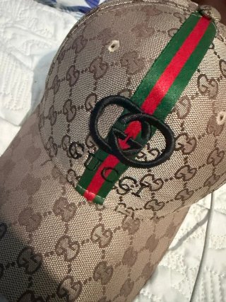 Gorra Gucci Marrón Multicolor