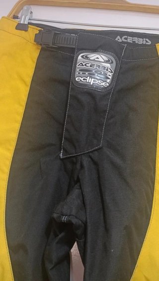 Pantalón Motocross Acerbis Amarillo/Negro
