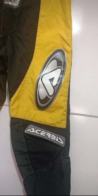 Pantalón Motocross Acerbis Amarillo/Negro
