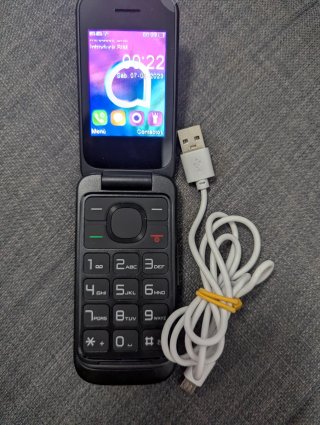 Alcatel 2057D Teléfono Básico Negro Libre 357247
